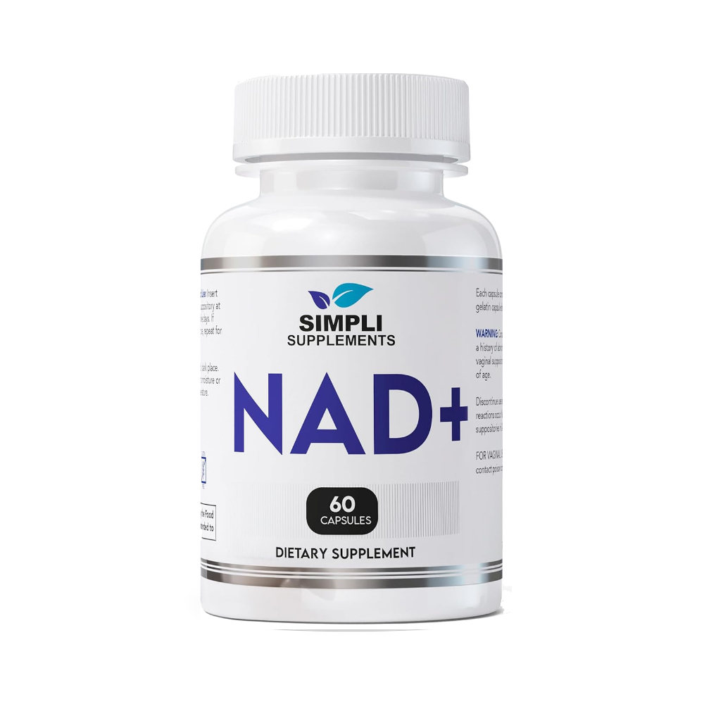 NAD Supplement for Anti-Aging and Cell Regeneration | NAD Booster 500mg Per Serving | NMN Supplement Alternative | Similar to Nicotinamide Riboside